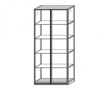 Ex-Libris Glass Cabinet by PIERO LISSONI