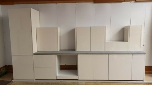 New Complete Kitchen  (NotEx-Display) Ultra High Gloss Slab Acrylic