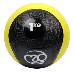 Fitness-MAD 1Kg PVC Medicine Ball