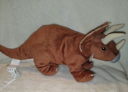 IKEA Triceratops Plush Toy