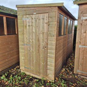 Ex-Display 10′ x 4′ Power Pent Wooden Shed