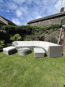 Westminster Lounge Rattan Modular Garden Set — Ex-Display (RRP £9,000)