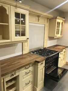 Ex Display Kitchen Units with Solid Oak Wooden Worktops