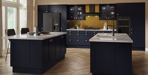 New Buckingham Shaker Kitchen 10 Unit Offer In Indigo Ash