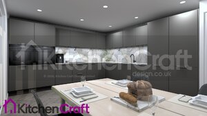 German Kitchen Häcker Top Soft in Graphite