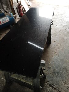 Black Sparkle Quartz Worktops X 2 Ex-Display