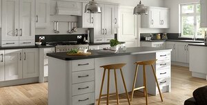 New - Not Ex-Display - Shaker Kitchen 10 Unit Offer - Dove Grey Ash