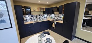 Ex-Display Bespoke German Kitchen Deep Blue