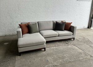 Ex-Display L Shape Sofa Taupe Grey
