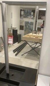 Burgbad Illuminated Bathroom Mirror 500x900mm Ex-Display