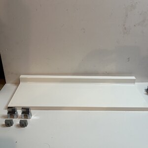 Rare Laufen Kartell Wall Mounted Bathroom Shelf, White, Ex-Display