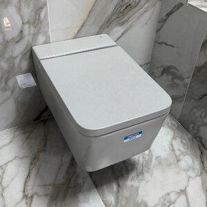 Roca Inspire Wall Hung Toilet Grey Square Style Ex-Display