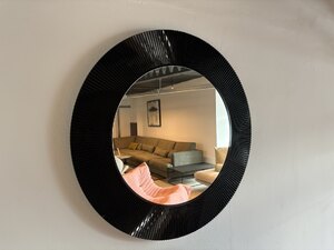 Kartell All Saints Mirror In Black Ex-Display Brand New Condition