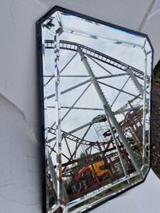 R V Astley Wall Mirror, Italian Style Silvered (Ex-Display)