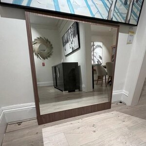 Roman - Walnut Mirror Ex-Display