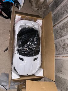 Mercedes-Benz AMG GTR 6V Kids Ride-On Car, White, New / Ex-Display