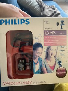 Genuine Philips SPC230NC 1.3mp Video and Photo Webcam Ex-Display in Box