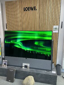 Loewe Iconic 65 Inch Grey OLED Television Made From Stone Ex-Display
