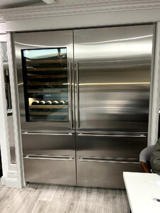 Ex-Display Sub-Zero Fridge Freezer and Wine Cooler Set
