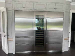 Ex-Display Sub Zero Fridge Freezer and Wine Cooler Set