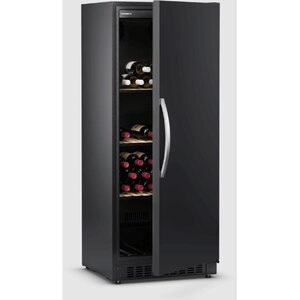 Ex-Display Dometic B162S Compressor Wine Cooler, Black Door, 162 Bottles
