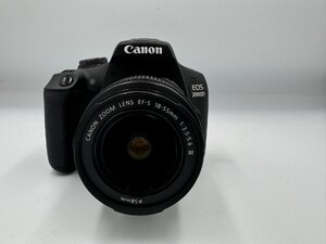 Canon EOS 2000D DSLR Camera with EF-S 18-55 mm f/3.5-5.6 III Lens – Ex-Display