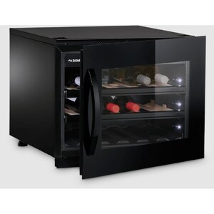 Ex-Display Dometic E18FGB Built-In Wine Cooler, Glass Door, 18 Bottles