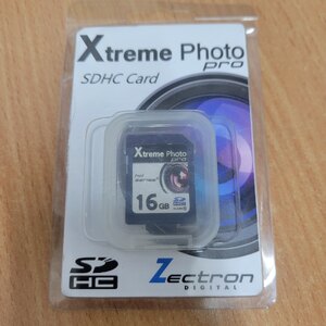 Zectron Digital Extreme Photo Pro 16GB SDHC Memory Card - Ex-Display