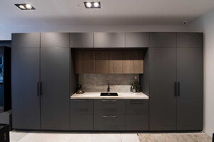 Ex-Display Luxury Warendorf Carbon Slate Grey Kitchen and Appliances