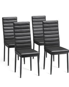 Bealife Dining Chair Set of 4, Dining Chairs for Kitchen and Dining Room (Ex-Display)