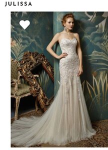 Ex-Display Blue by Enzoani Julissa Wedding Dress Size 14
