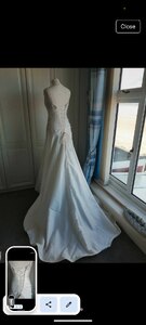 Mori Lee Wedding Dress Size 8 Ex-Display Satin
