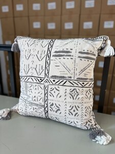 Ex-Display Designer Cushion Cover with Feather Inner, 45cm x 45cm, Multicoloured