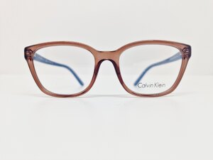 Calvin Klein CK5958 Ex-Display Classic Frame, Size 52-17-135, Brown Transparent