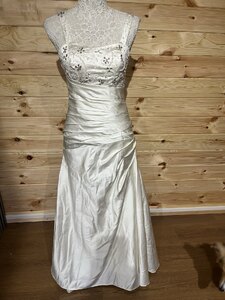 Ivory Alfred Angelo Wedding Dress Size 10/12 New Ex-Display