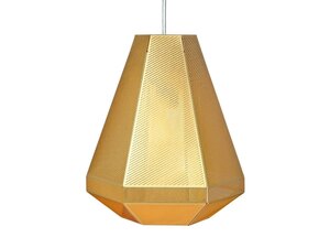 Tom Dixon Cell Tall Pendant Light – Brass | Ex-Display | Designer Lighting
