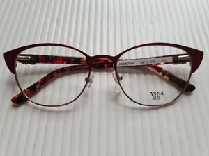 Anna Sui Designer Frame - Crimson - Ex-Display