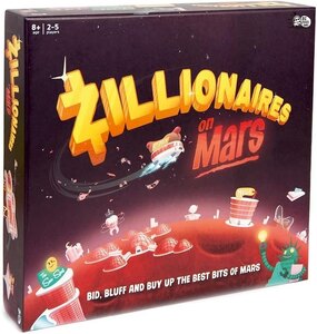 Zillionaires on Mars: Bidding and Bluffing Family Game That's Out Ex-Display