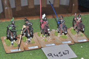 25mm Renaissance Italian Skirmish Game Ex-Display 5 Figures Cavalry