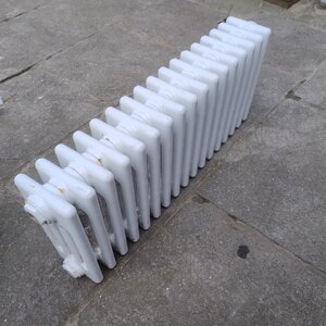 Acova 3 Column Designer Radiator 812 X 300mm Ex-Display White