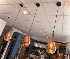 Ex-Display Designer Teardrop Pendant Lights – From The Kitchen Company Uxbridge