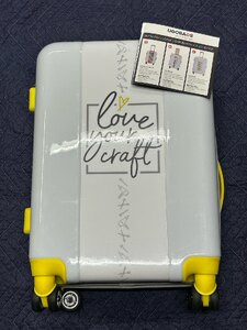 UGOBAGS Ugo Small Carry-On Luggage Suitcase Personalised 'Love Your Craft' Ex-Display
