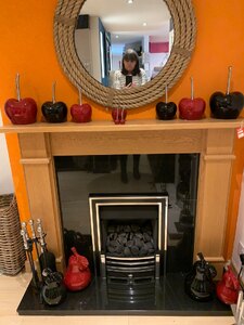 Solid Oak Wood Fire Surround - Ex-Display Model