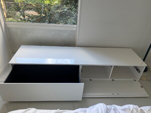 Ligne Roset TV Console, White Ex-Display