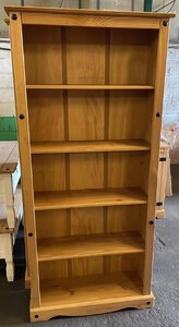 Corona Large Pine Bookcase (Ex-Display)