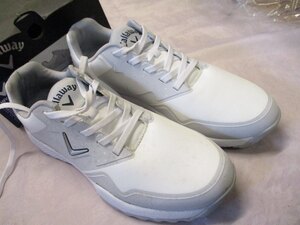 Ex-Display Callaway Golf Chev Ace Golf Shoes M589 White UK 7 Spikeless