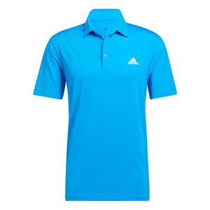 Adidas Golf Ultimate Solid Left Chest Polo - S - Ex-Display Sonic Blue
