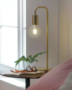 Rayner Table Lamp - Brass - New Ex-Display Items Boxed
