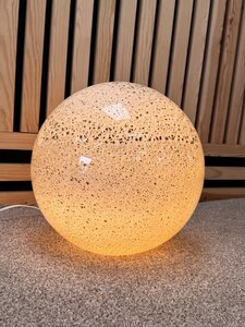 Sphere Large Table/Floor Lamp, Diameter 37cm, Ex-Display