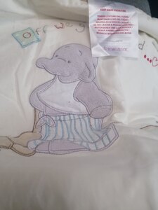 Izziwotnot Humphreys Bedtime Curtains and Coverlet - Ex-Display Nursery Bedding